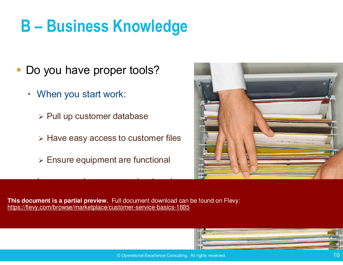Customer Service Basics (24-slide PowerPoint presentation (PPTX)) Preview Image