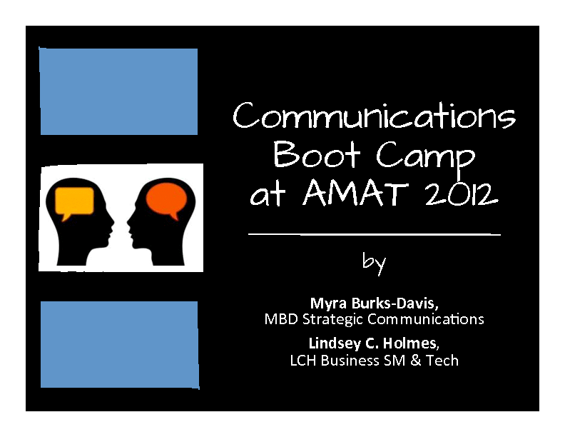 Organ Donation Communication Boot Camp (73-page PDF document) Preview Image