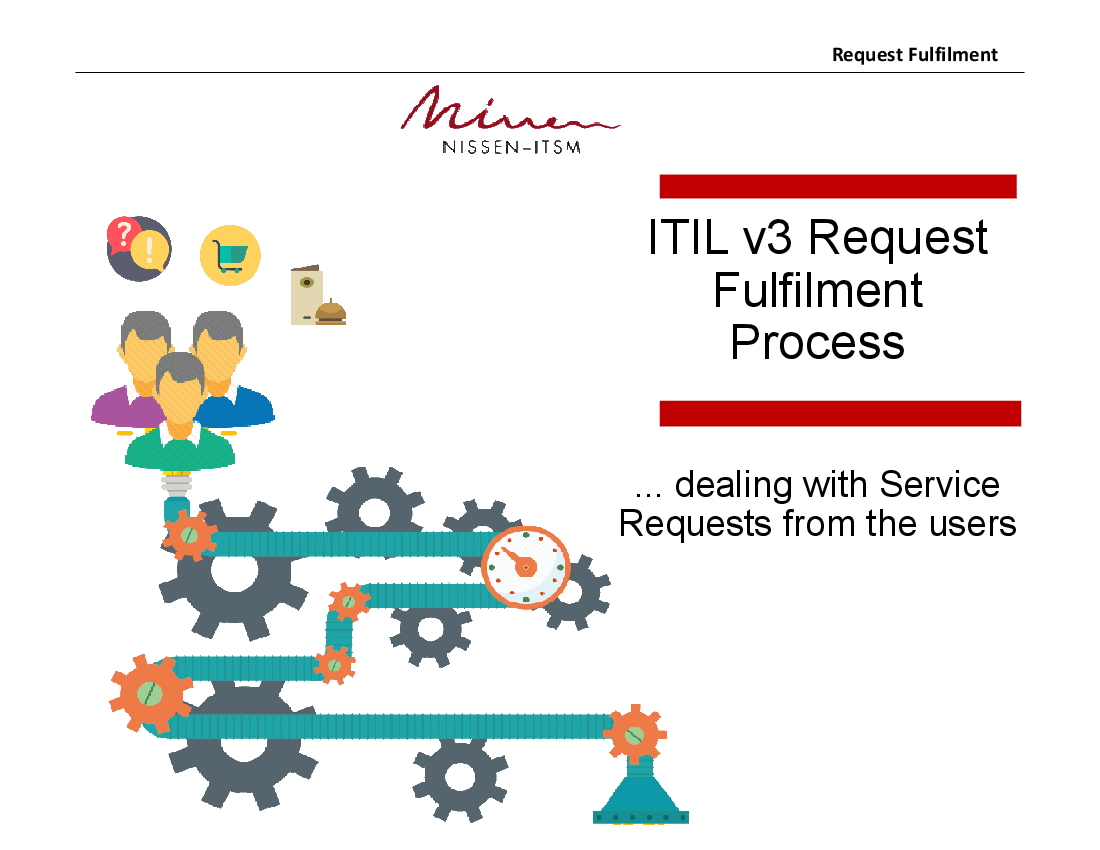 Request Fulfillment Process PPT (IT Service Management, ITSM)