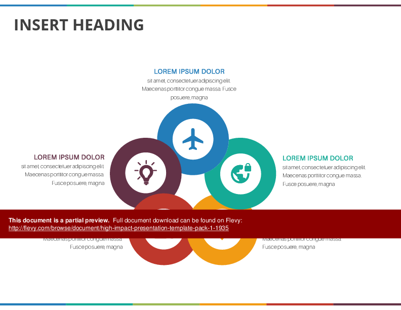 High Impact Presentation Template - Pack 1 (57-slide PPT PowerPoint presentation (PPTX)) Preview Image