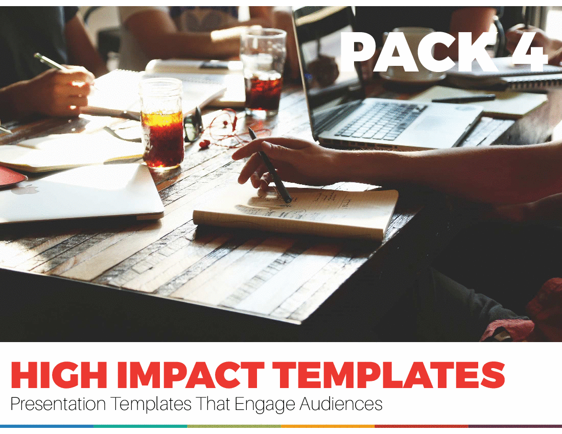 This is a partial preview of High Impact Presentation Template - Pack 4 (57-slide PowerPoint presentation (PPTX)). Full document is 57 slides. 