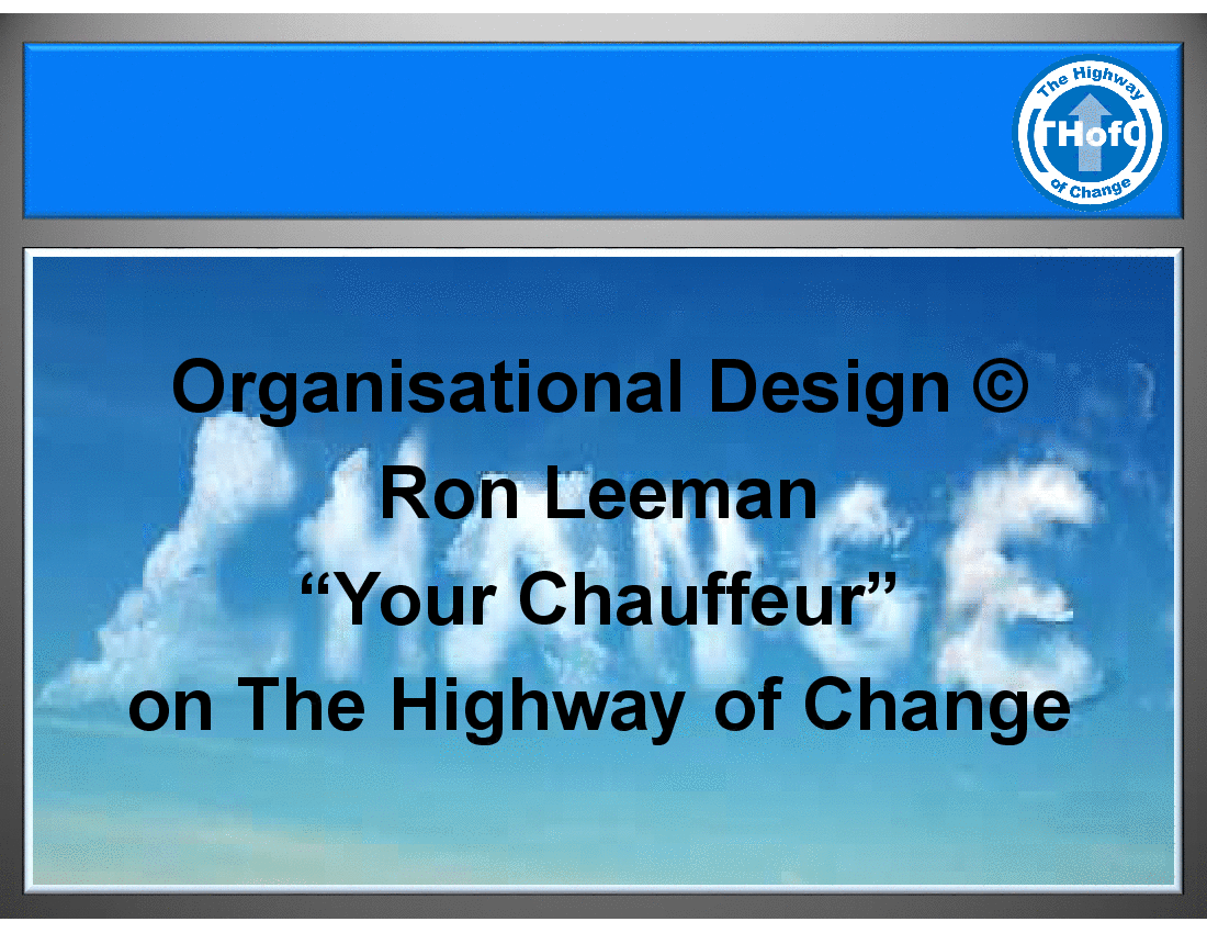 Organisational Design Primer (10-slide PPT PowerPoint presentation (PPTX)) Preview Image