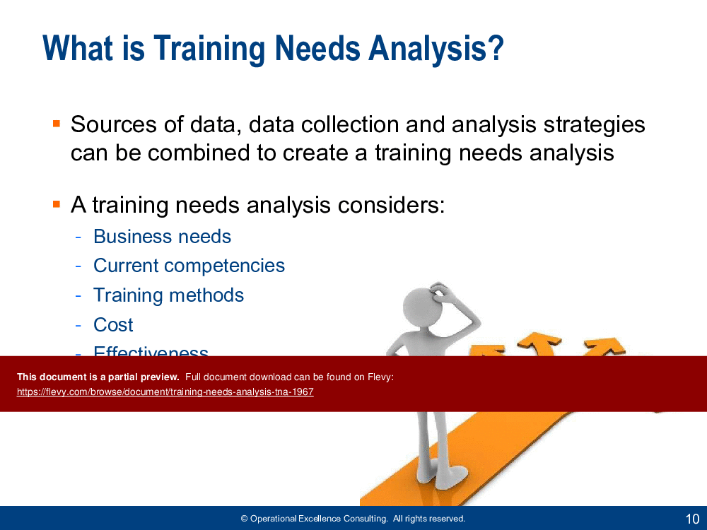 This is a partial preview of Training Needs Analysis (TNA) (72-slide PowerPoint presentation (PPTX)). Full document is 72 slides. 