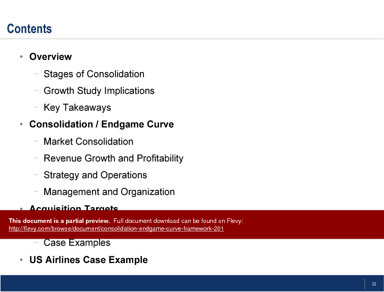 Consolidation-Endgame Curve Framework (29-slide PowerPoint presentation (PPT)) Preview Image