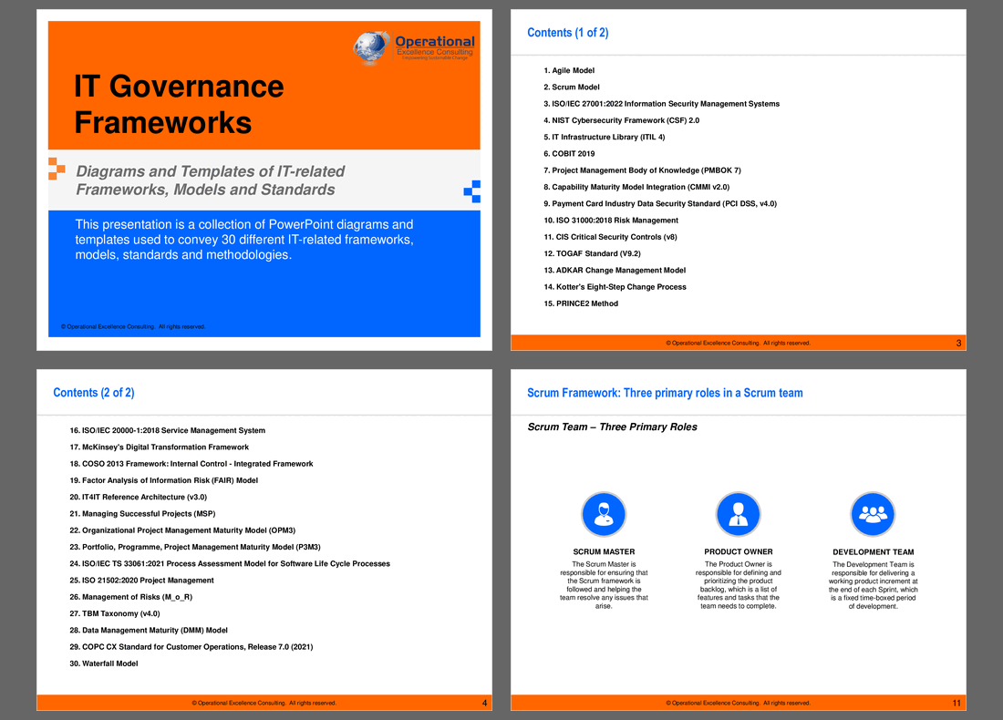 IT Governance Frameworks (170-slide PowerPoint presentation (PPTX)) | Flevy