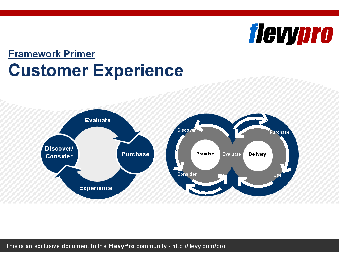 This is a partial preview of Customer Experience. Full document is 21 slides. 