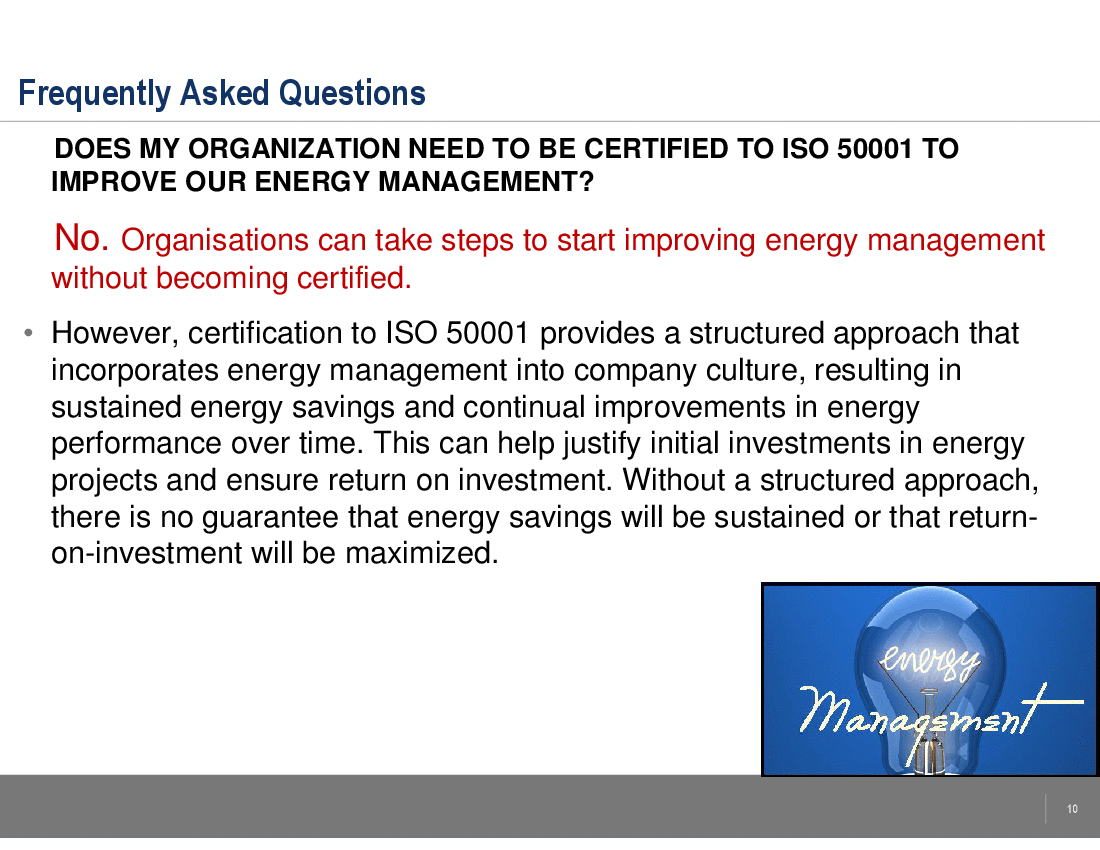 This is a partial preview of ISO 5001 Management System MasterClass (138-slide PowerPoint presentation (PPT)). Full document is 138 slides. 