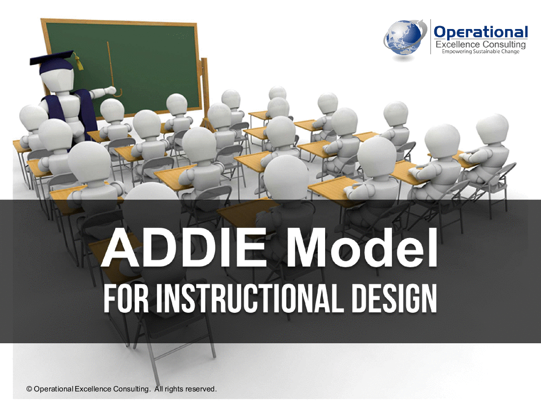 ADDIE Model for Instructional Design