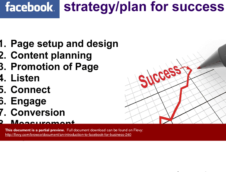 An Introduction to Facebook for Business (43-slide PPT PowerPoint presentation (PPTX)) Preview Image