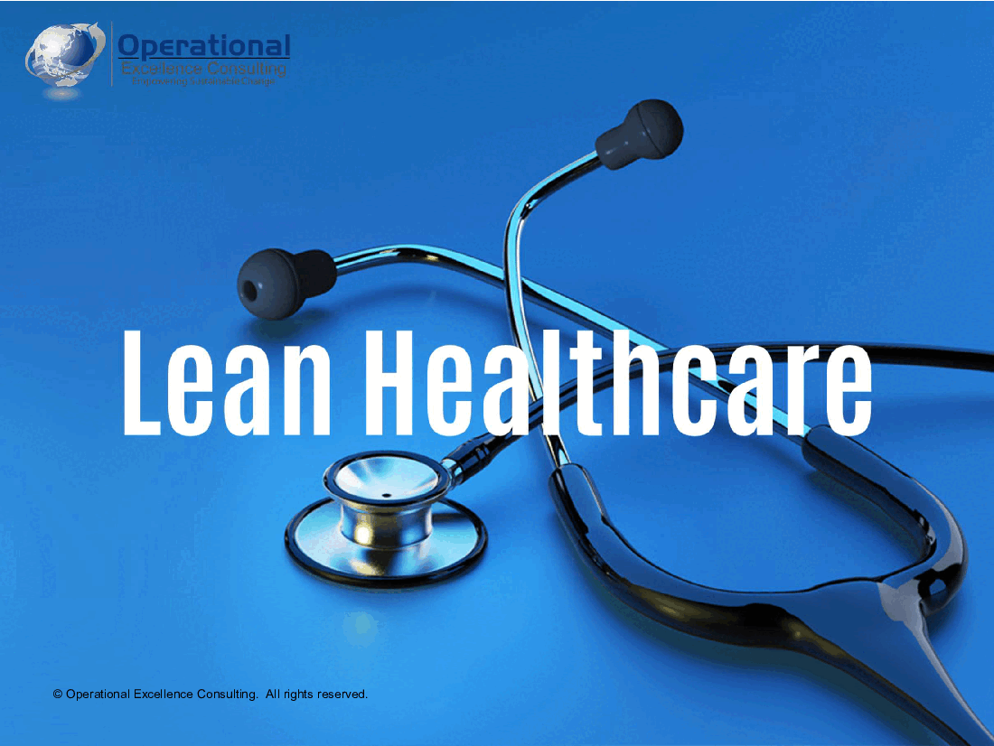 Lean Healthcare (180-slide PPT PowerPoint presentation (PPTX)) Preview Image