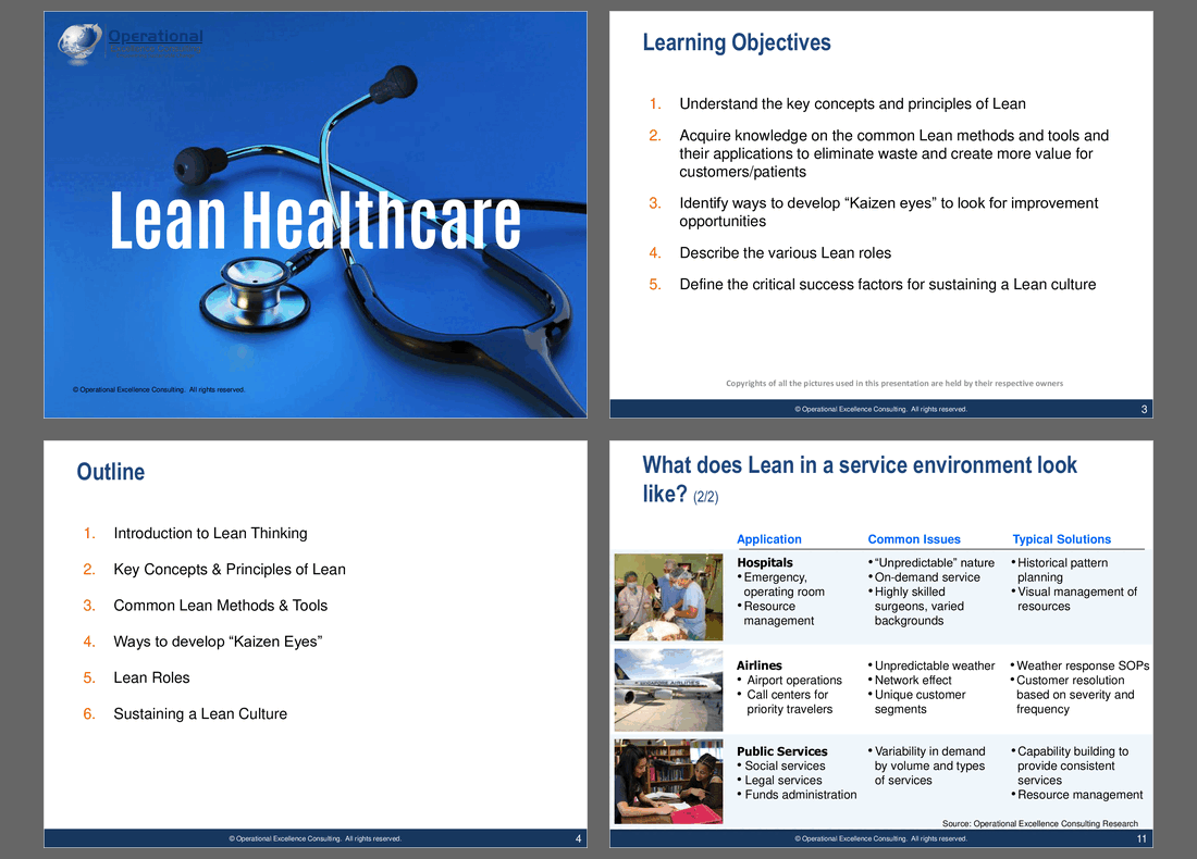 Lean Healthcare (180-slide PPT PowerPoint presentation (PPTX)) Preview Image