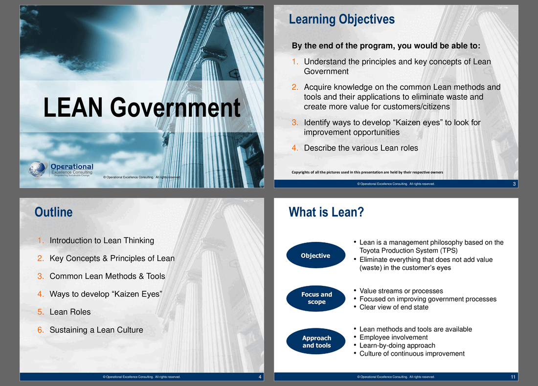 Lean Government (176-slide PPT PowerPoint presentation (PPTX)) Preview Image