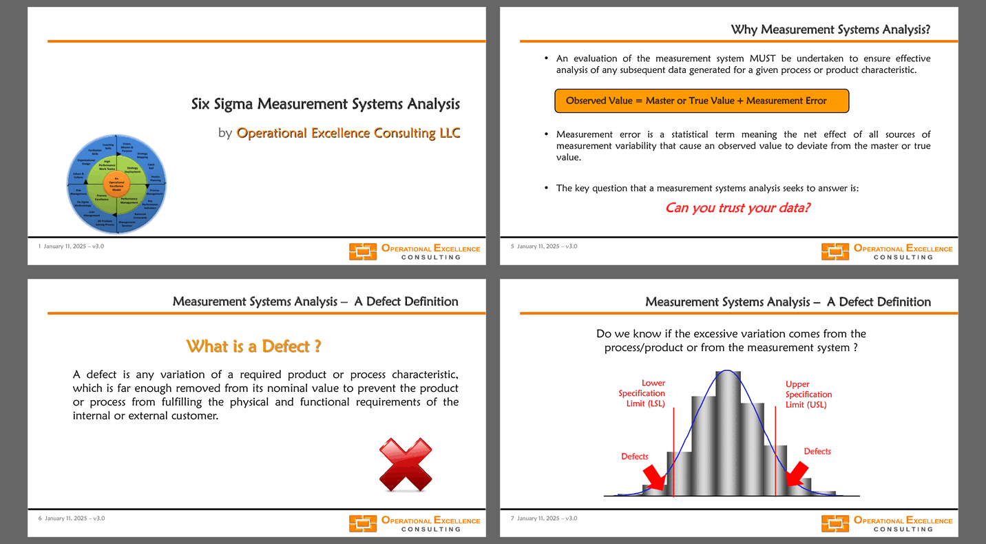 6 sigma analysis