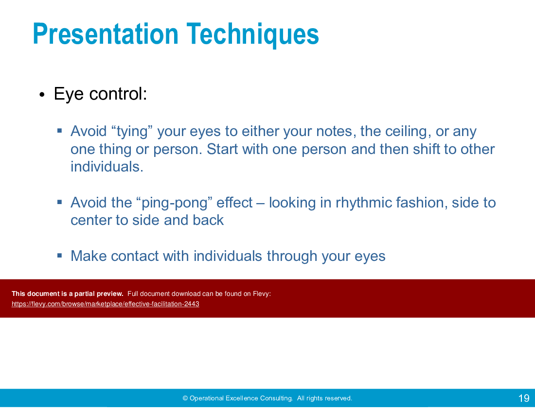 Effective Facilitation (59-slide PPT PowerPoint presentation (PPTX)) Preview Image