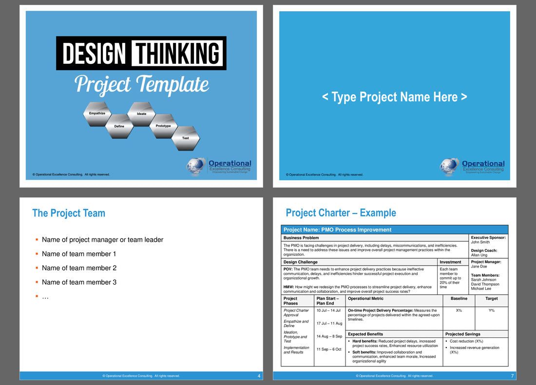 Design Thinking Project Template