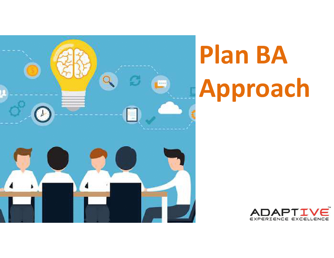 This is a partial preview of V3 BA Planning and Monitoring - Plan BA Approach (35-slide PowerPoint presentation (PPTX)). Full document is 35 slides. 
