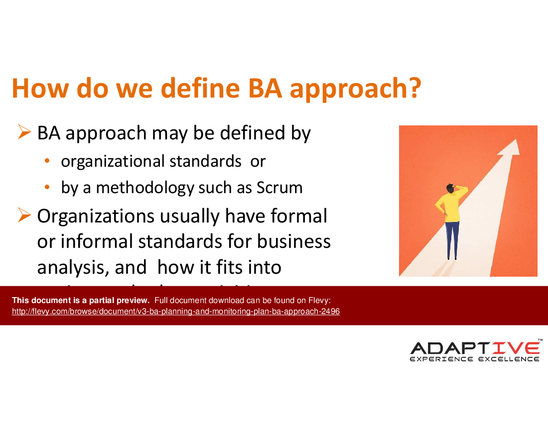 V3 BA Planning and Monitoring - Plan BA Approach (35-slide PPT PowerPoint presentation (PPTX)) Preview Image