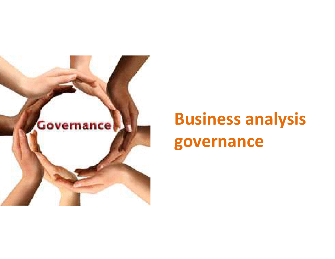 V3 BA Planning and Monitoring - BA Plan Governance