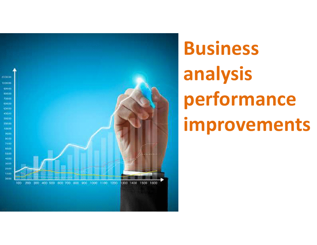 V3 BA Planning and Monitoring - BA Performance Improvement