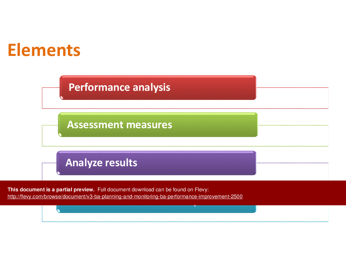V3 BA Planning and Monitoring - BA Performance Improvement (12-slide PPT PowerPoint presentation (PPTX)) Preview Image