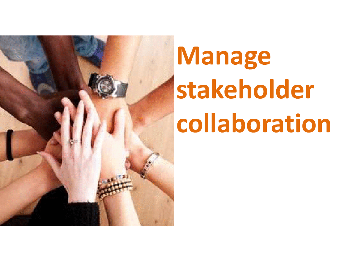 V3 Elicitation and Collaboration - Manage Stakeholder Collaboration