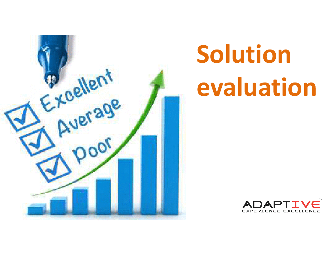 V3 Solution Evaluation - Introduction (15-slide PPT PowerPoint presentation (PPTX)) Preview Image