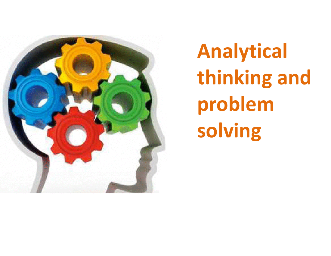 analytical thinking and problem solving competency