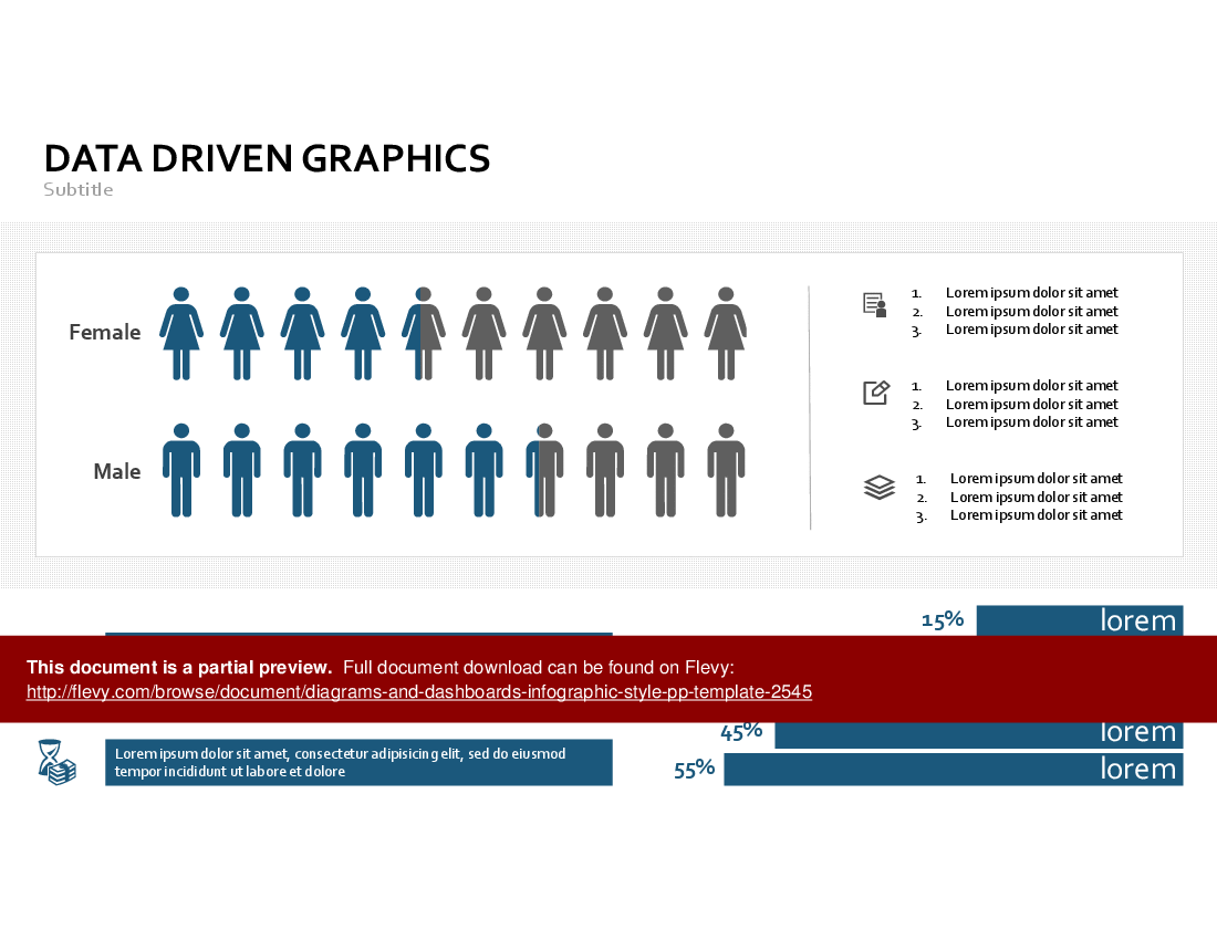 This is a partial preview of Diagrams & Dashboards - Infographic Style PowerPoint Template (218-slide PowerPoint presentation (PPTX)). Full document is 218 slides. 
