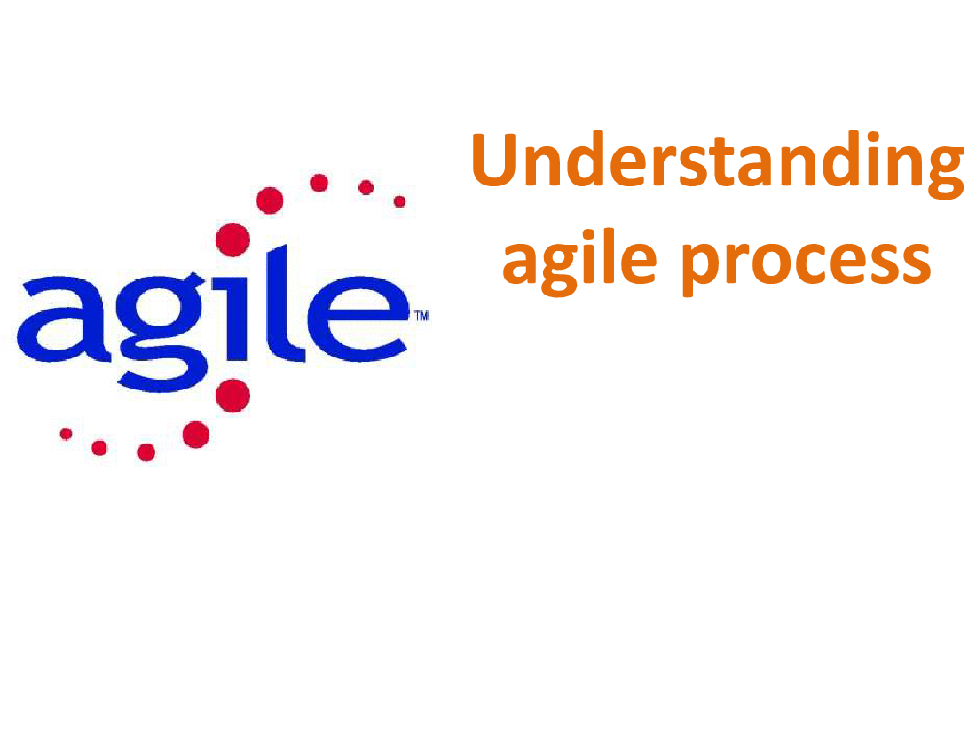 This is a partial preview of Agile Module 2: Understanding Agile Process (105-slide PowerPoint presentation (PPTX)). Full document is 105 slides. 