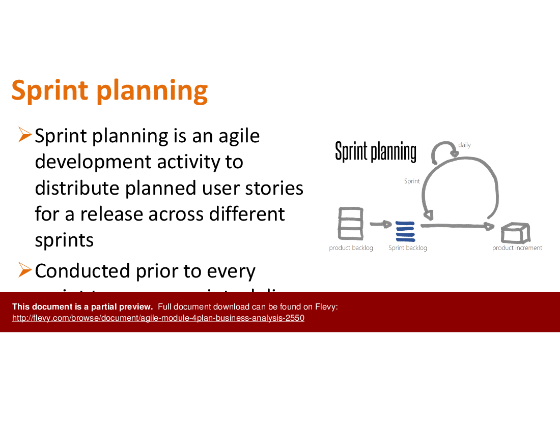Agile Module 4:  Plan Business Analysis (52-slide PPT PowerPoint presentation (PPTX)) Preview Image