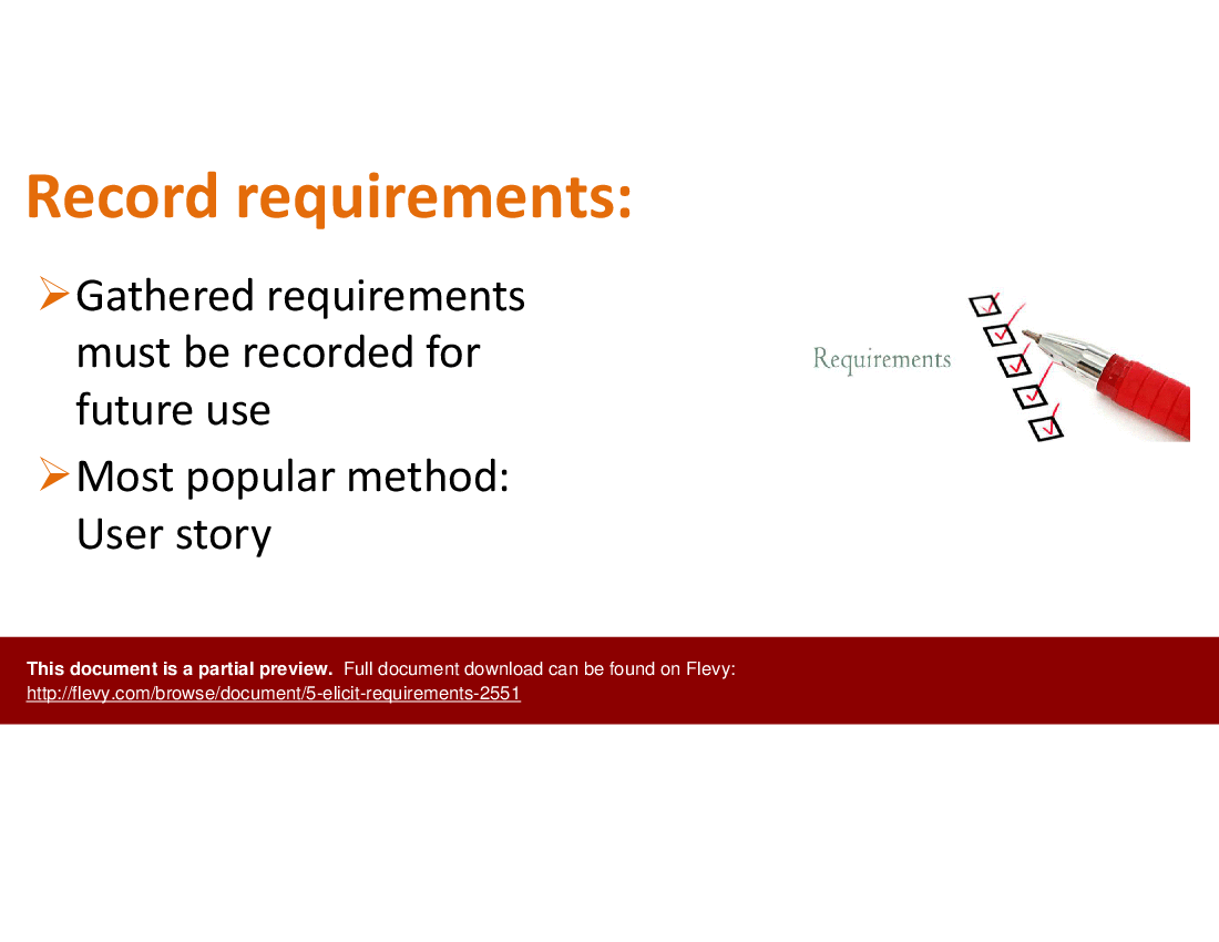 Agile Module 5:  Elicit Requirements (94-slide PPT PowerPoint presentation (PPTX)) Preview Image