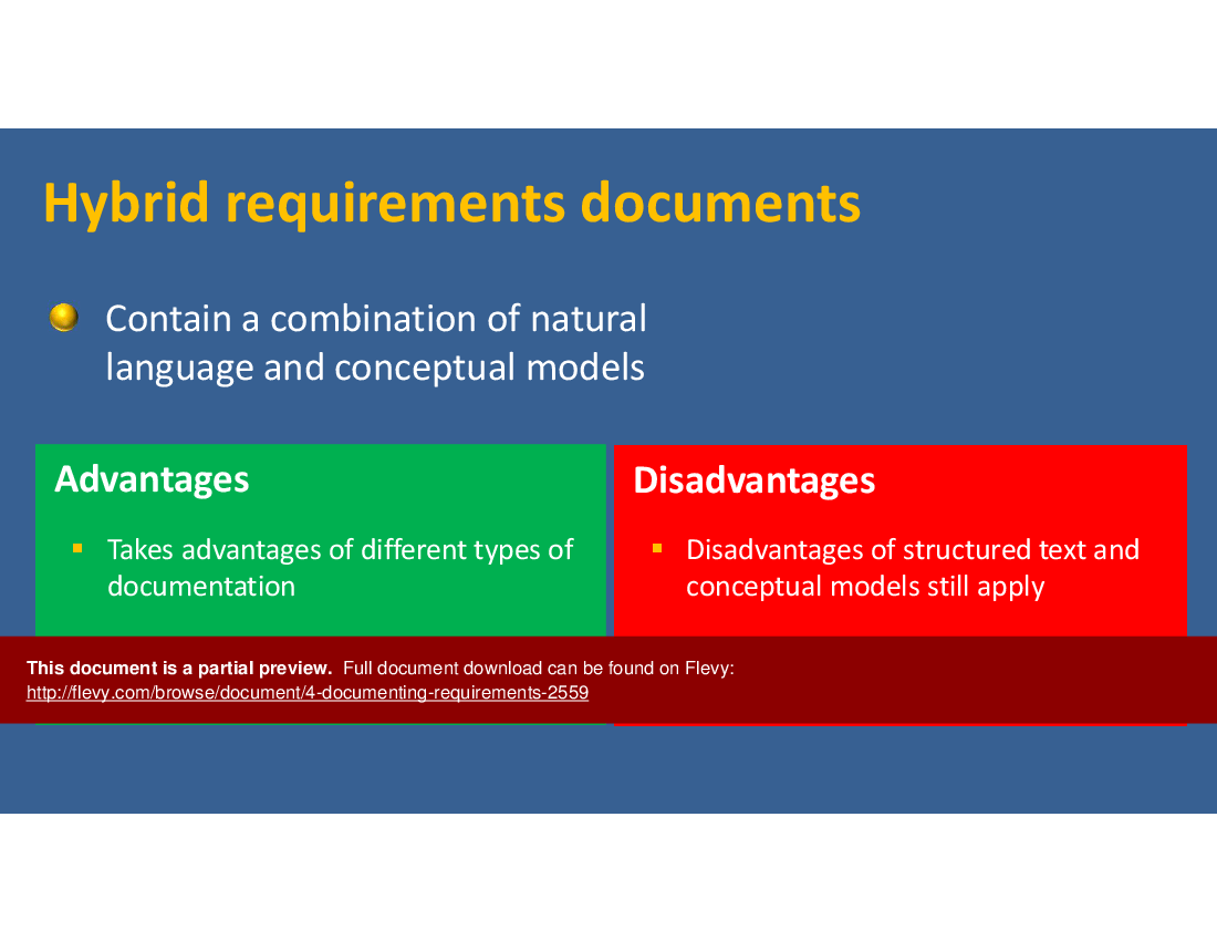 CPRE-FL Module 4: Documenting Requirements (49-slide PowerPoint presentation (PPTX)) Preview Image