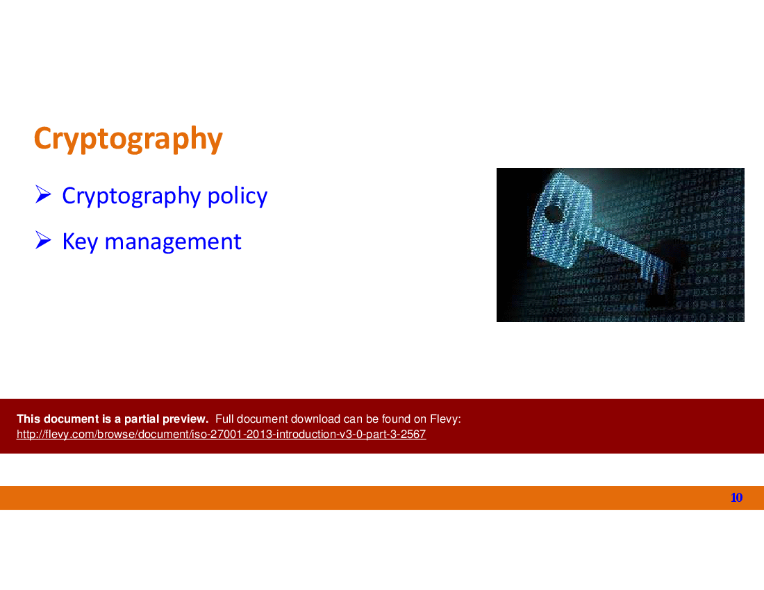 ISO 27001 2013 - Introduction v3.0 - Part 3 (21-slide PPT PowerPoint presentation (PPTX)) Preview Image