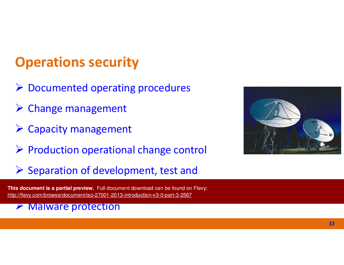 ISO 27001 2013 - Introduction v3.0 - Part 3 (21-slide PPT PowerPoint presentation (PPTX)) Preview Image