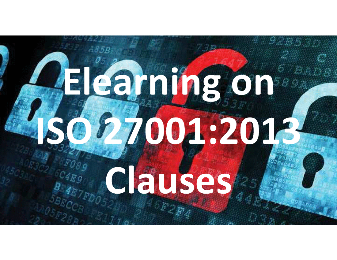 ISO 27001-2013-Clauses v3.0 -Module 01-Clauses introduction
