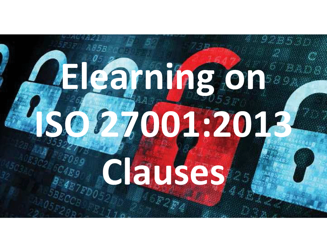 ISO 27001-2013-Clauses v3.0 - Module 06 -Clause 8 (8-slide PPT PowerPoint presentation (PPTX)) Preview Image