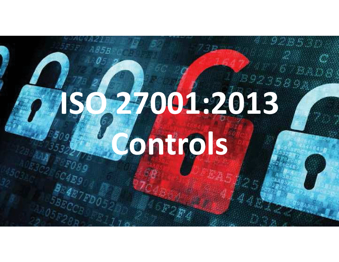 ISO 27001-Controls v3.0 - Module 01 - Domains