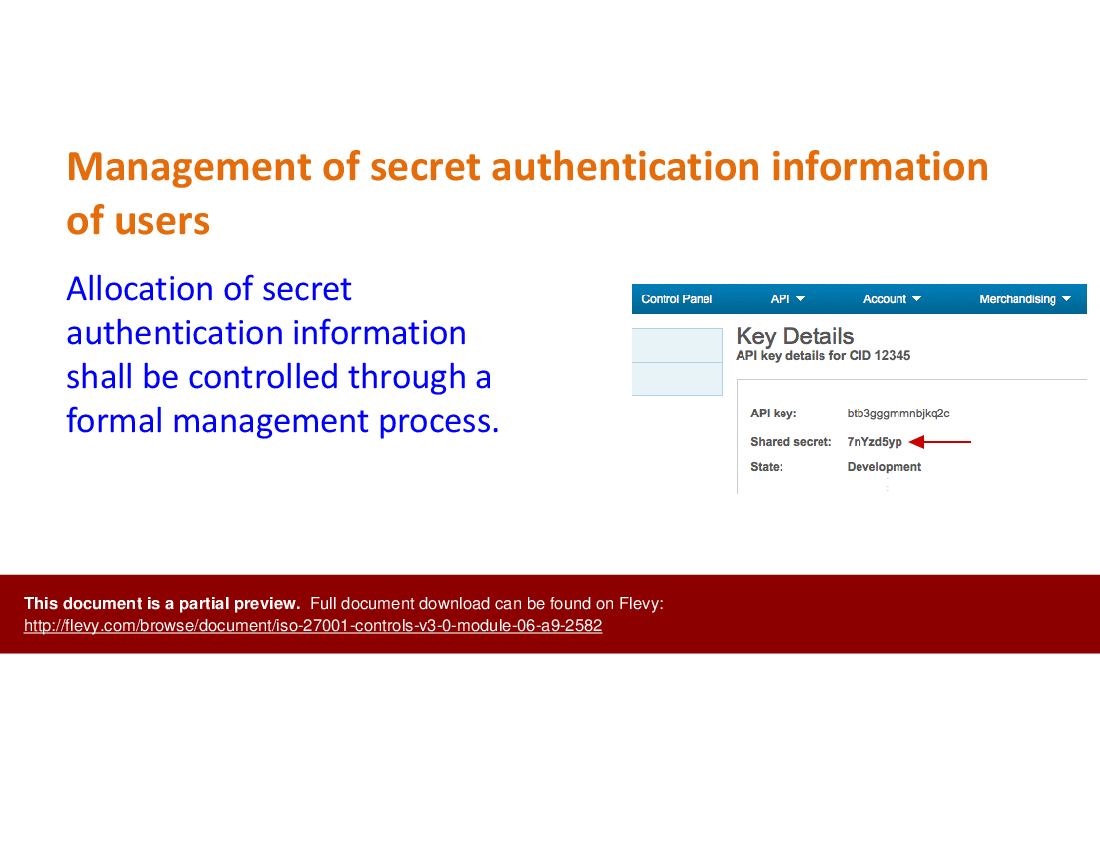ISO 27001-Controls v3.0 - Module 06 - A9 (21-slide PPT PowerPoint presentation (PPTX)) Preview Image