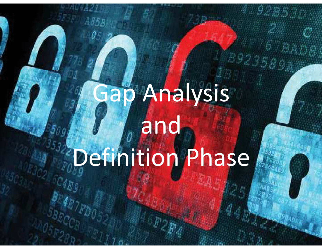 3-ISO 27001 2013 Certified Implementer Gap Analysis