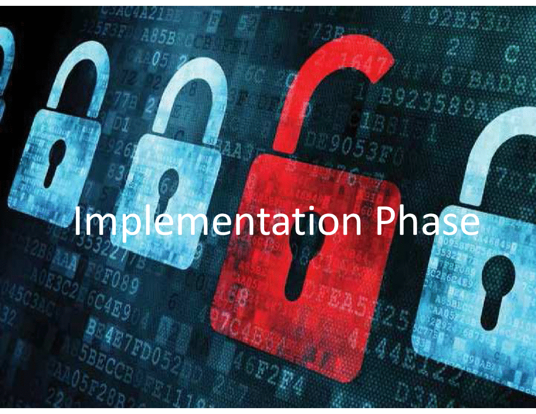5-ISO 27001 2013 Certified Implementer Implementation Phase