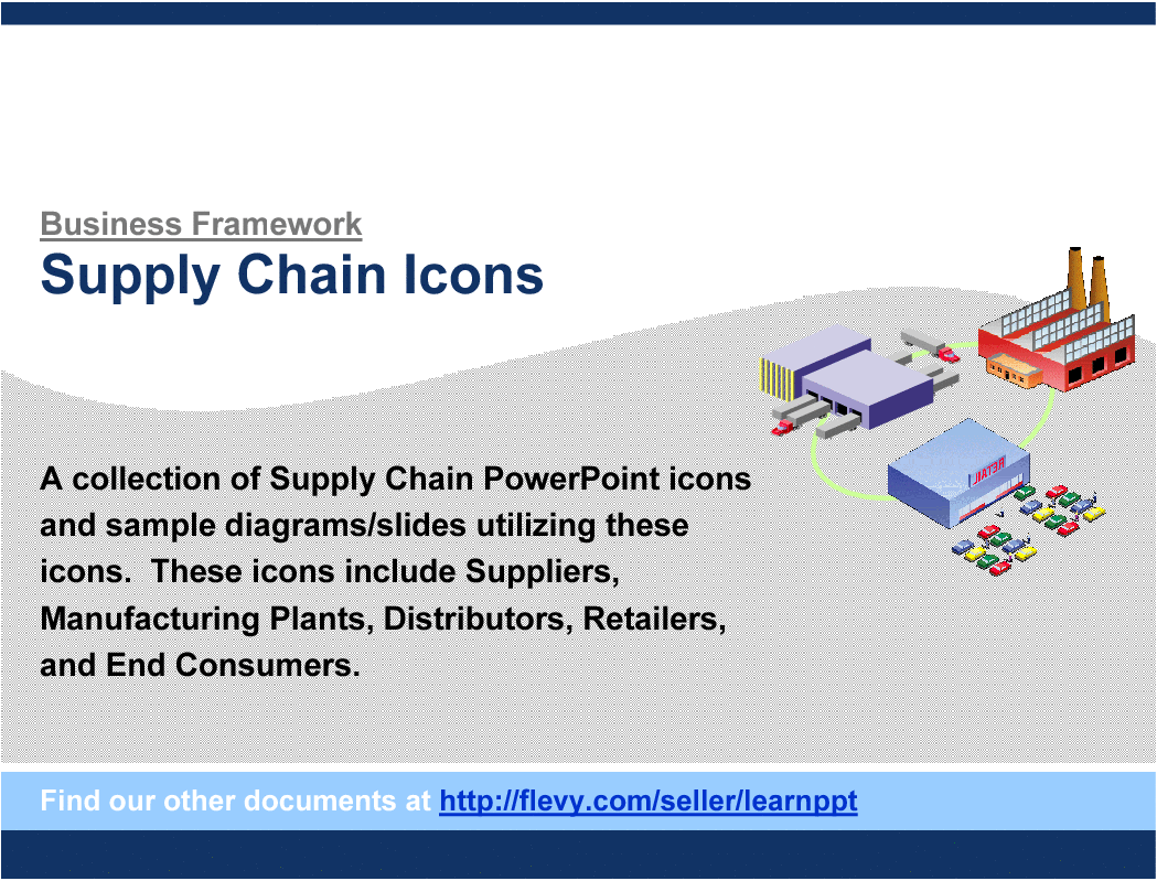 Supply Chain Icons (5-slide PPT PowerPoint presentation (PPT)) Preview Image
