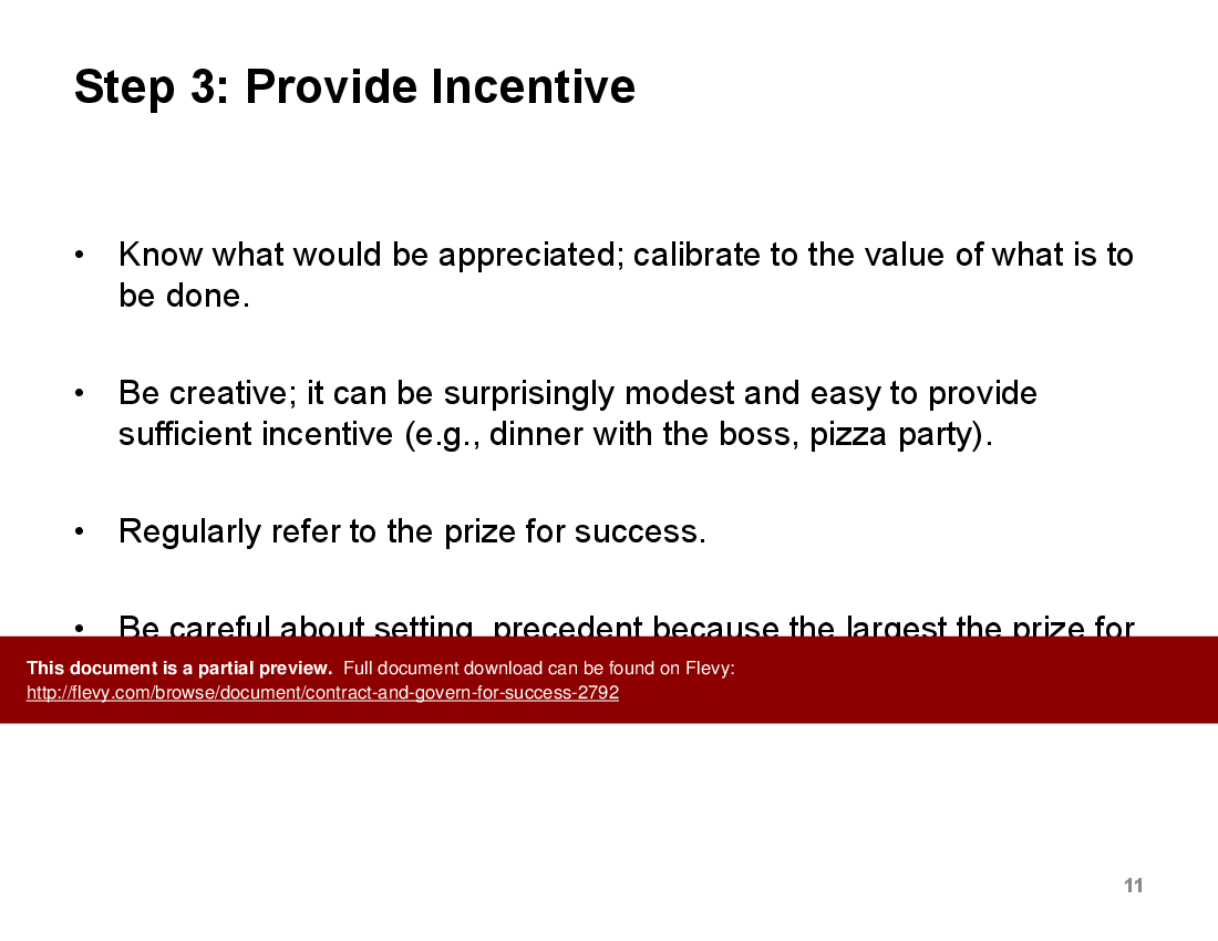 Contract & Govern For Success (30-slide PPT PowerPoint presentation (PPTX)) Preview Image
