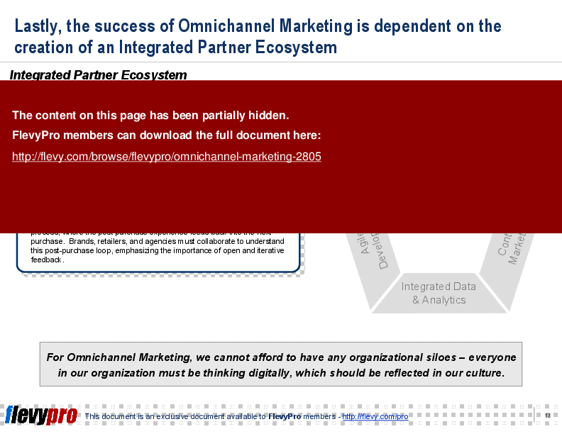 This is a partial preview of Omnichannel Marketing (19-slide PowerPoint presentation (PPT)). Full document is 19 slides. 