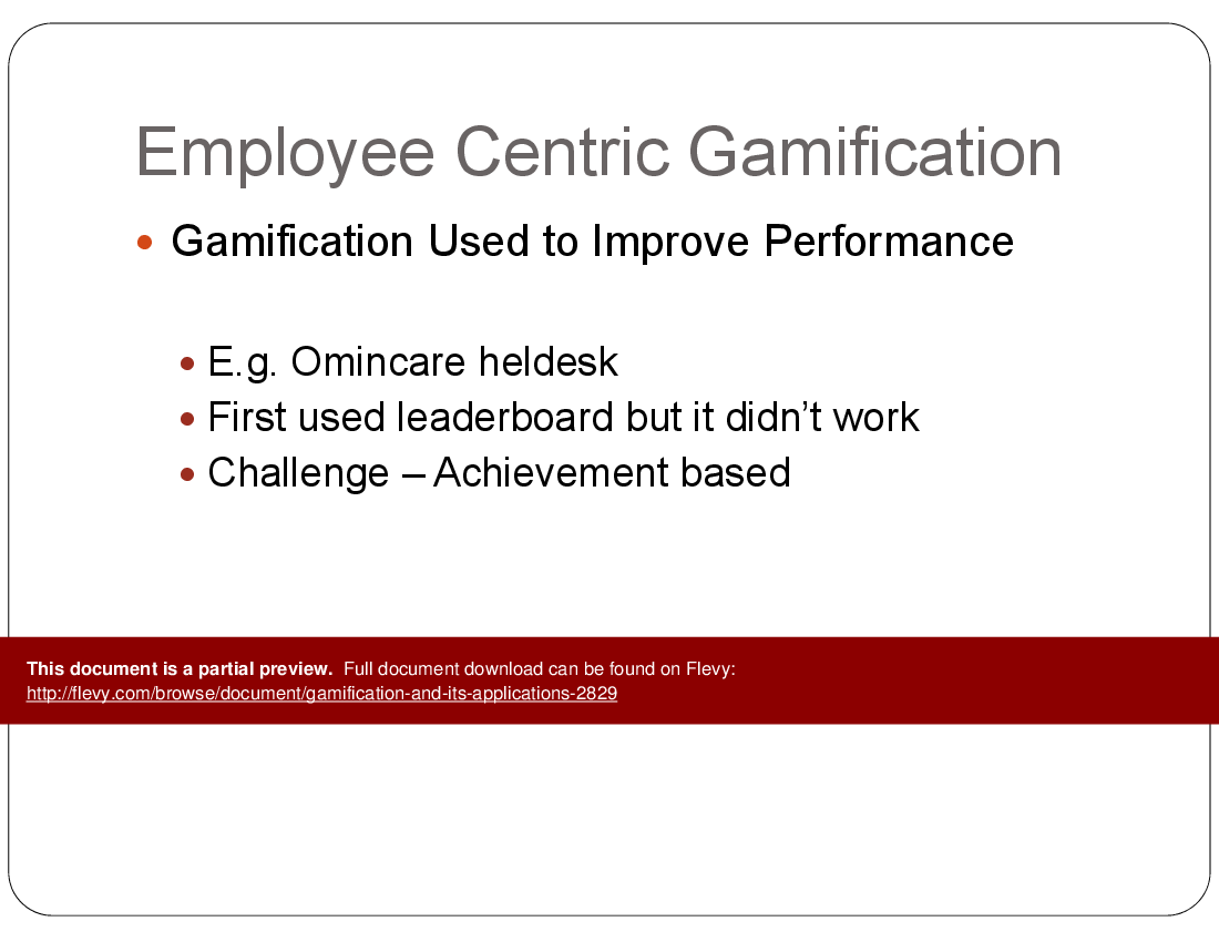 Gamification and Its Applications (46-slide PPT PowerPoint presentation (PPTX)) Preview Image