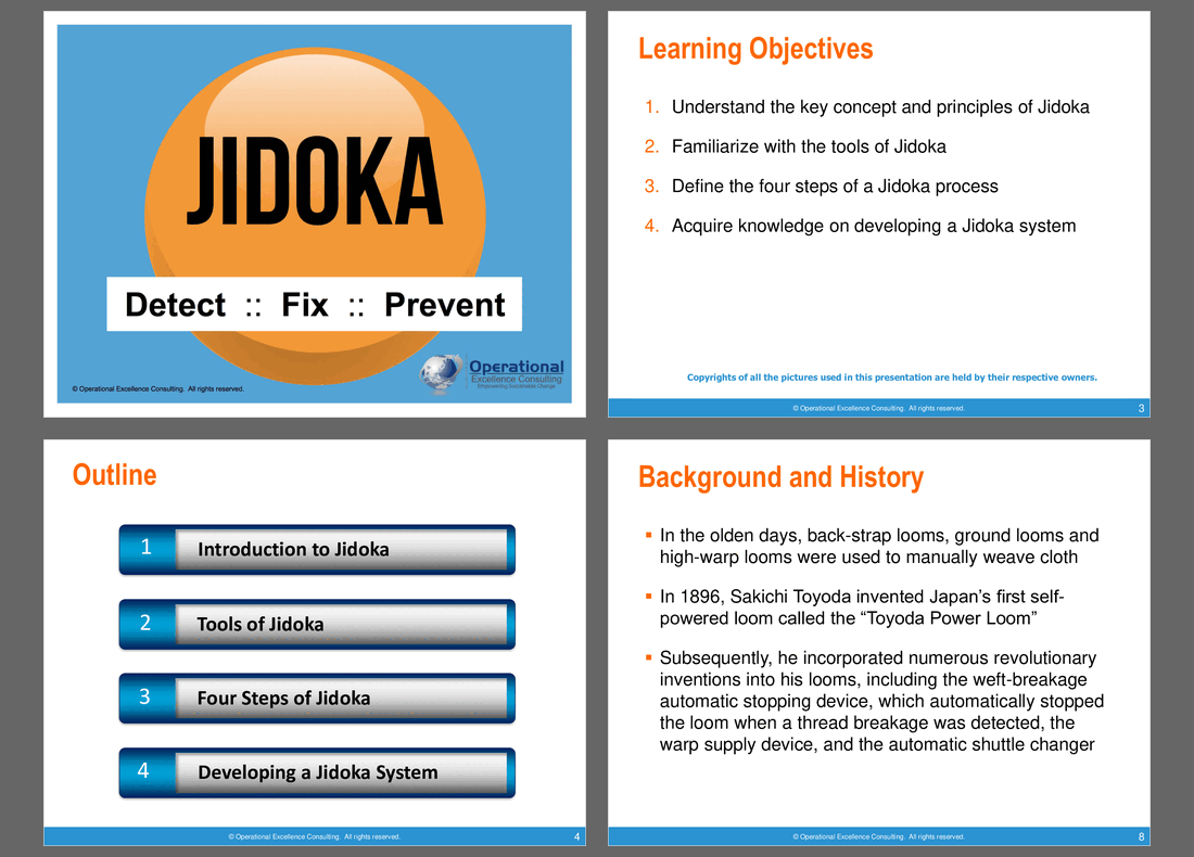 Jidoka (83-slide PPT PowerPoint presentation (PPTX)) Preview Image