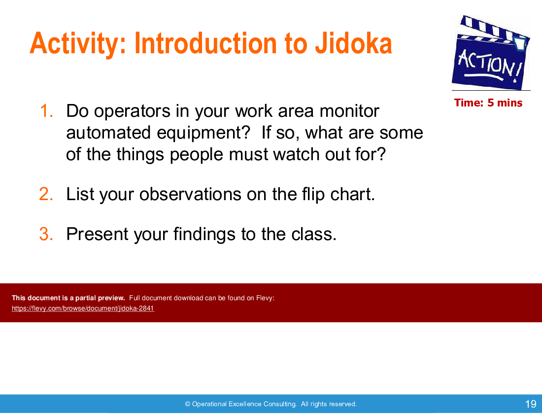 Jidoka (83-slide PPT PowerPoint presentation (PPTX)) Preview Image