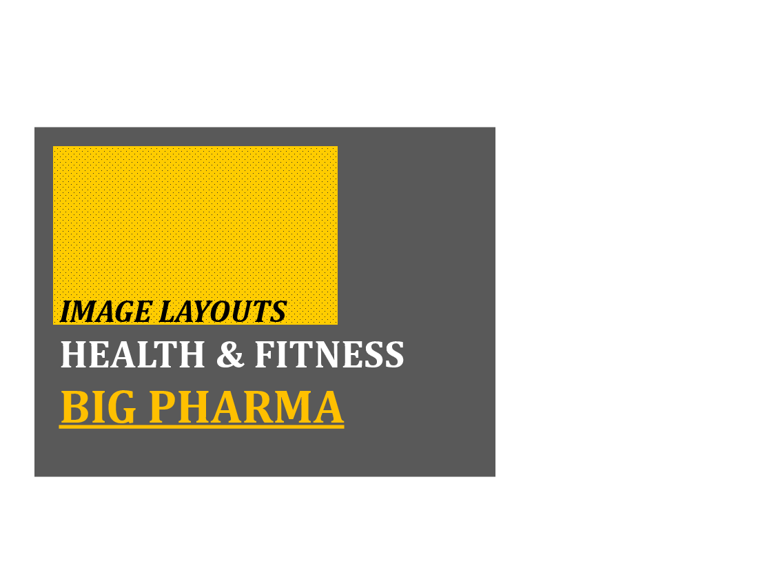 Pharma Image Layouts: Health and Fitness