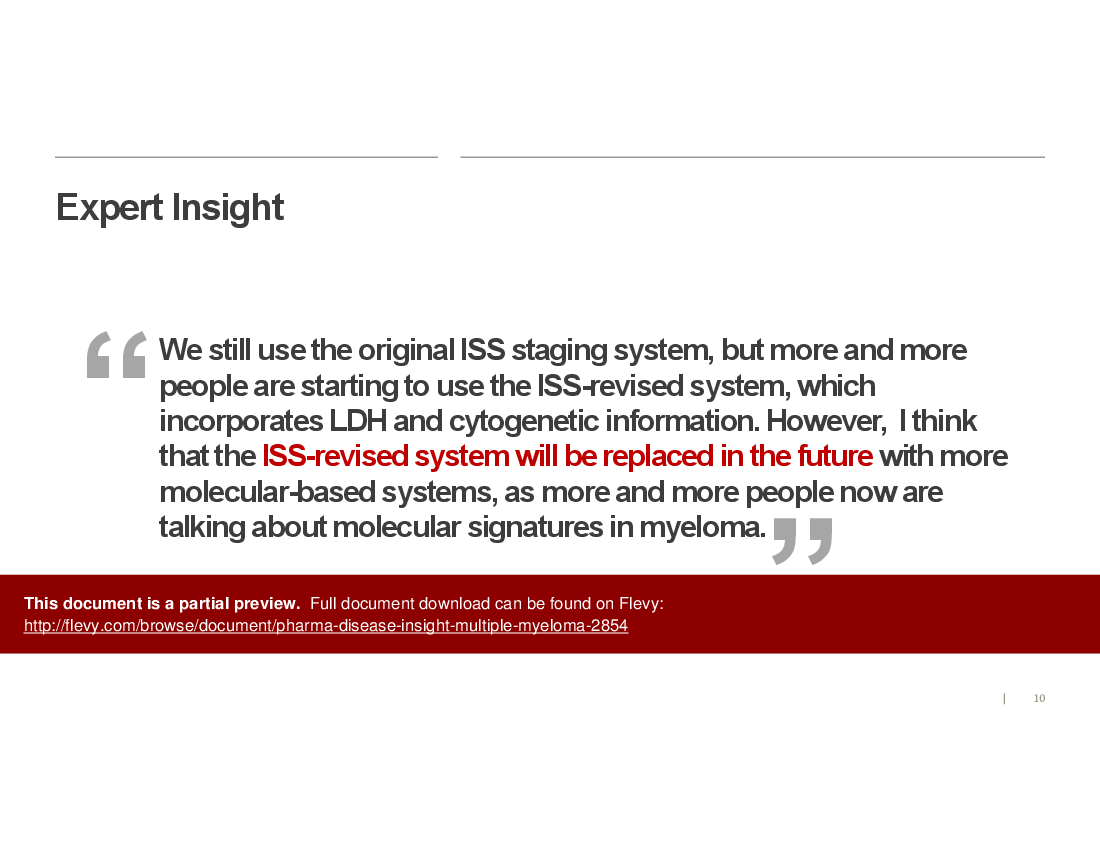 This is a partial preview of Pharma Disease Insights: Multiple Myeloma (29-slide PowerPoint presentation (PPTX)). Full document is 29 slides. 
