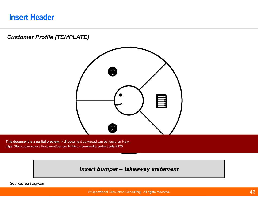 Design Thinking Frameworks & Models (PowerPoint) Slideshow View