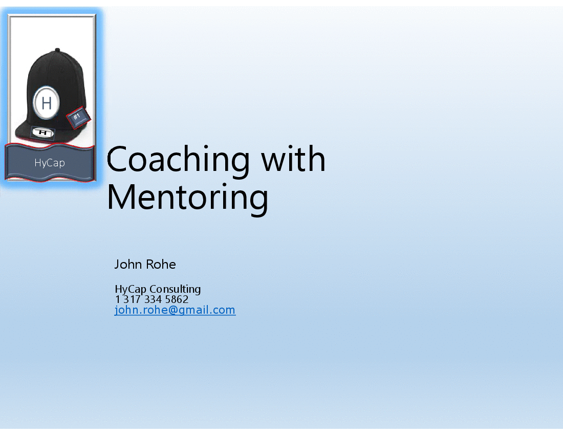 Coaching Training Workshop (with Mentoring Integration) (108-slide PPT PowerPoint presentation (PPTX)) Preview Image